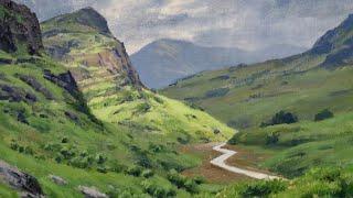 Struggling with GREENS in Your Landscape Paintings? Watch This!