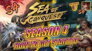 Sea of Conquest - Season 4: How to Get Started (Guide #55)