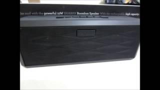 Sharkk Portable Bluetooth Boombox Speaker Review