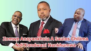 Zomwe Saulos Chilima Anayankhulana Ndi Nankhumwa Asanamwalile - MVERANI