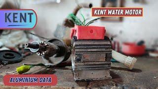 Kent water motor Aluminium data by seekho electric #seekhoelectrc #KENT #watermotor