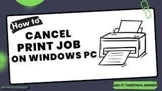 How to Cancel a Print Job on Windows PC