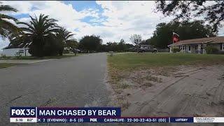 Lake County man chased by bear runs to neighbors house for safety