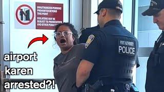 Airport Karen ARRESTED After Causing a Huge Scene..