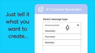 Constant Contact AI Content Generator