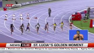 History for St Lucia as Julien Alfred win first olympic gold medal