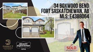 Charming Duplex For Sale | 34 Boxwood Bend Fort Saskatchewan Alberta | Jarett Johnson Real Estate