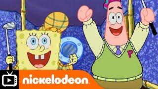 SpongeBob SquarePants | A Friendly Game | Nickelodeon UK