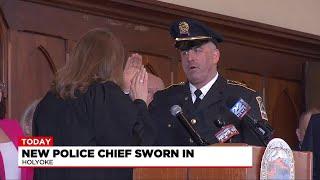 Brian Keenan sworn in as Holyoke’s new police chief