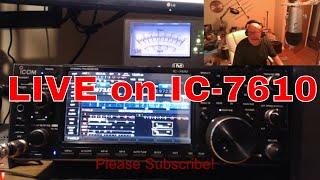 Live Breakfast Club Net - Icom 7610 and Ham.Live