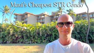 Affordable MAUI Beachfront VACATION Rental Condo for SALE - Lowest PRICE on MAUI !!!