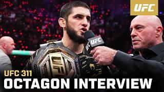 Islam Makhachev Octagon Interview | UFC 311