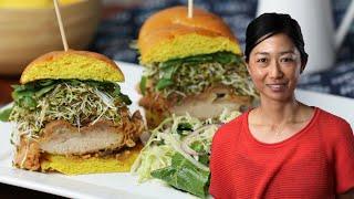 Golden Chicken Sandwich As Made By Chef Kuniko Yagi • Tasty