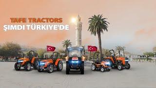 TAFE TRACTORS ŞİMDİ TÜRKİYE'DE!