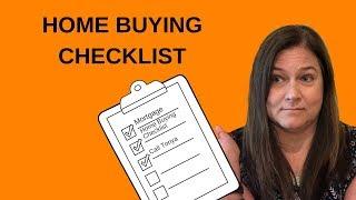 Home Buying Checklist