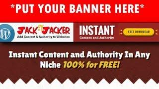 Jack Jacker Review - Free WordPress Plugins - Jack Jacker Demo Plugin