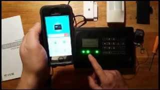 GSM  Alarm Unboxing and Basic Setup