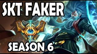 SKT T1 Faker Zilean vs Lulu MID Ranked Challenger Korea