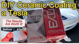 Tesla Ceramic Coating with GTechniq CSL & EXO