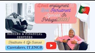 DIRECT EMPLOYMENT 13 BEST RECRUITMENT AGENCIES IN PORTUGAL  2023