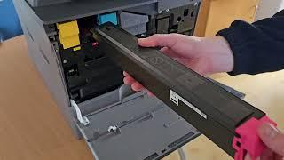 Replacing Toner Sharp BP-C533 And BP-C542