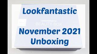 Lookfantastic Beauty Box November 2021 Unboxing & Review + Coupon