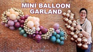 How to Make Mini Balloon Garlands