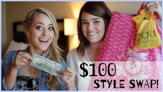 The $100 STYLE SWAP - with Anna! | Fleur De Force