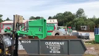 Gradeall Auto Dump Tipping Skip | Tipping Skip | Recycling Machinery | Recycling | Tipping Skips