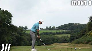 Playing the Toughest Golf Course in England with a Tour Pro!!!