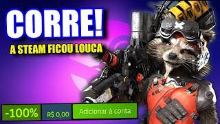 CORRE! JOGOS GRÁTIS PARA PC e STEAM MALUCA com JOGOS POR ATÉ 1 REAL!