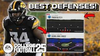 TOP 3 DEFENSES IN COLLEGE FOOTBALL 25!