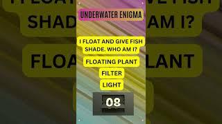 Can You Solve This Freshwater Planted Aquarium Riddle? #riddle