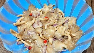 MÓN CHAY NGON- NẤM BÀO NGƯ SỐT NƯỚC TƯƠNG giòn ngọt thơm ngon