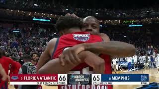 FLORIDA ATLANTIC GAME-WINNER KNOCKS OUT MEMPHIS