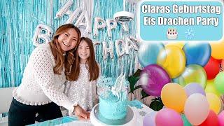 Claras 11. Geburtstag  Eisdrachen Party & Torte backen! Geschenke auspacken! Ice Dragon Mamiseelen