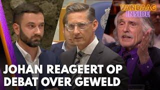 Johan reageert op Tweede Kamerdebat over geweld in Amsterdam | VANDAAG INSIDE