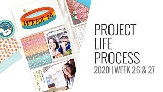 Project Life Layout 2020 | Week 26 & 27