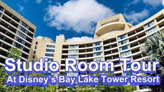 Studio Room Tour at Disney’s Bay Lake Tower Resort!