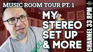 My stereo set up | Music room tour part 1