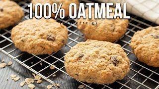 Easy Oatmeal Raisin Cookies