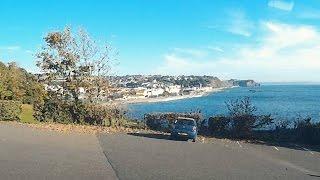 Driving from Torquay to Shaldon October 2015