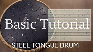 Steel Tongue Drum Basic Tutorial by Soothing Kim