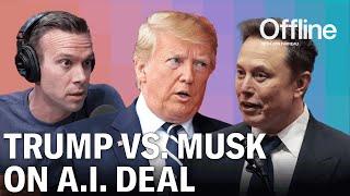 Elon Musk is PISSED at Trump for Making $500 Billion Deal With A.I. Companies