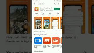 XRecorder - Screen Recorder - App tutorial in tamil - InShot Inc - best and simple for online class