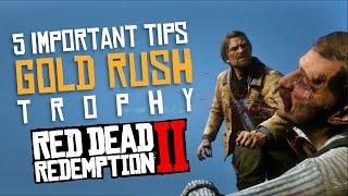 5 Tips for obtaining the Gold Rush trophy in Red Dead Redemption 2