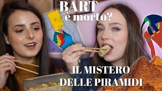 GLI ALIENI HANNO COSTRUITO LE PIRAMIDI? BART DEI SIMPSON E' MORTO? Cospirazioni & mukbang