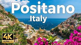 Positano, Italy Walking Tour (4k Ultra HD 60fps) - With Captions