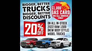 20% OFF Ram 1500 New Body Style