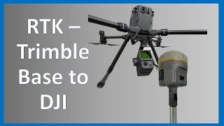 How to connect your Trimble GNSS Receiver to your DJI Drone